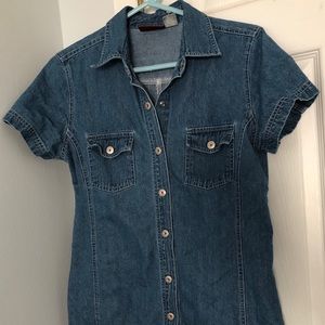 Vintage Blue Jean Old Navy Dress